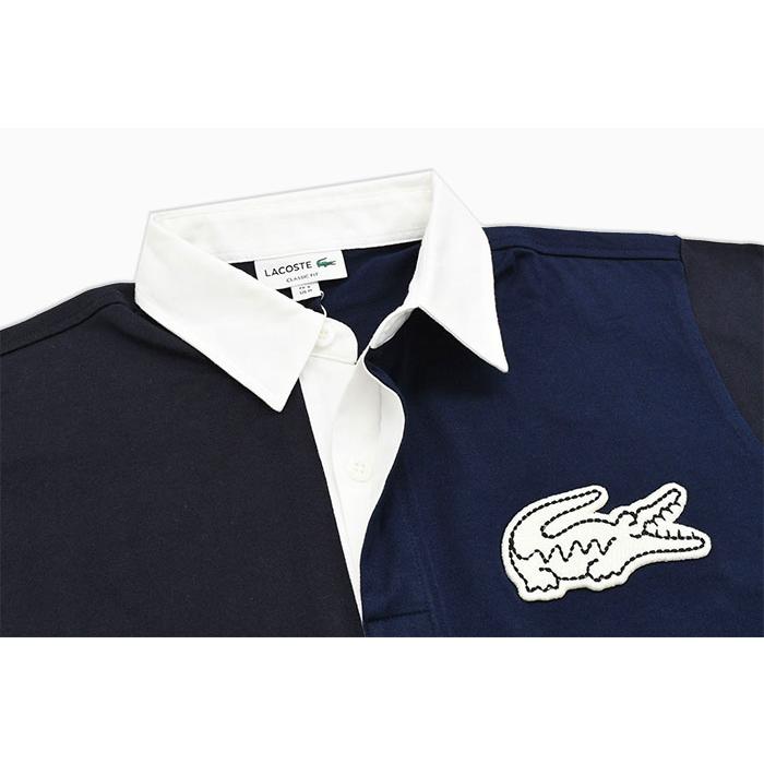 LACOSTE ラコステ　メンズ　ポロシャツ LACOSTE（ラコステ） ポロシャツ 長袖 メンズ KH011 ラグビー (KH011