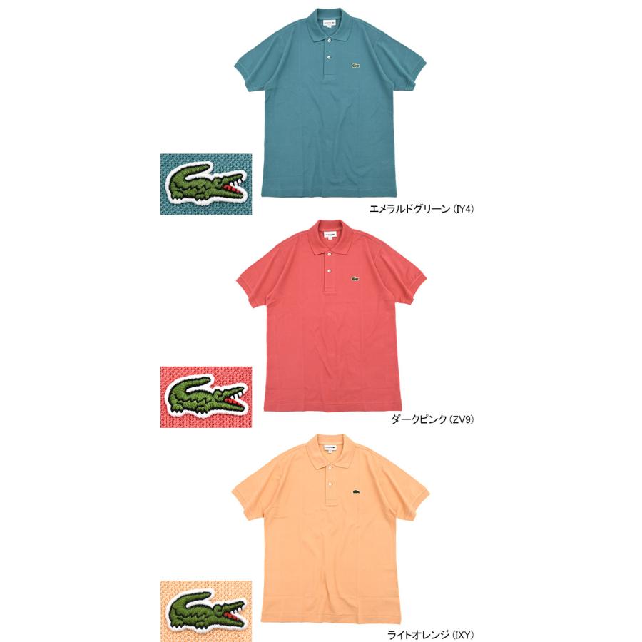 ラコステ ポロシャツ 日本製 定番 半袖ポロ LACOSTE メンズ L1212 ジ オリジン ( L.12.12 L1212 Polo メイド イン ジャパン ポロ・シャツ トップス L1212LJ-99 )｜icefield｜38