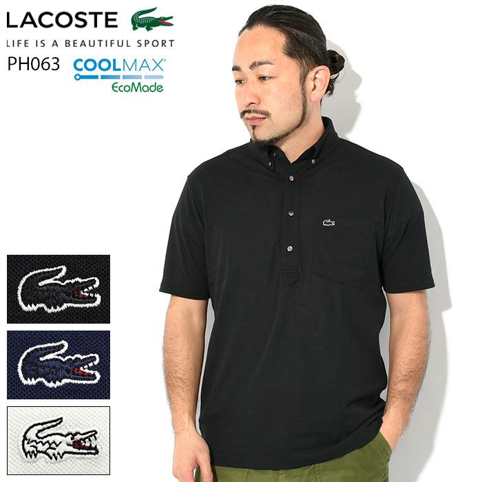LACOSTE ラコステ ポロシャツ 半袖 メンズ PH063LJ ( S/S Polo Shirt