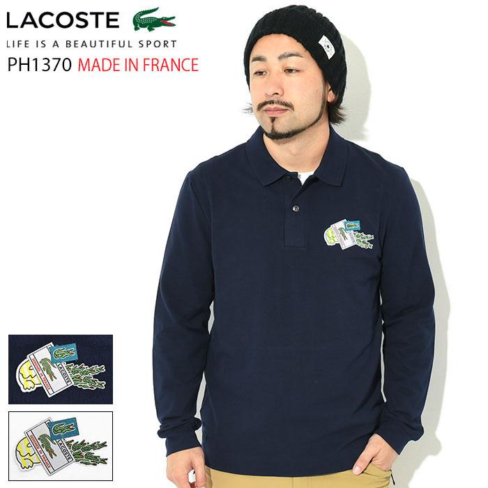 LACOSTE ラコステ ポロシャツ 長袖 メンズ PH1370L ( L/S Polo