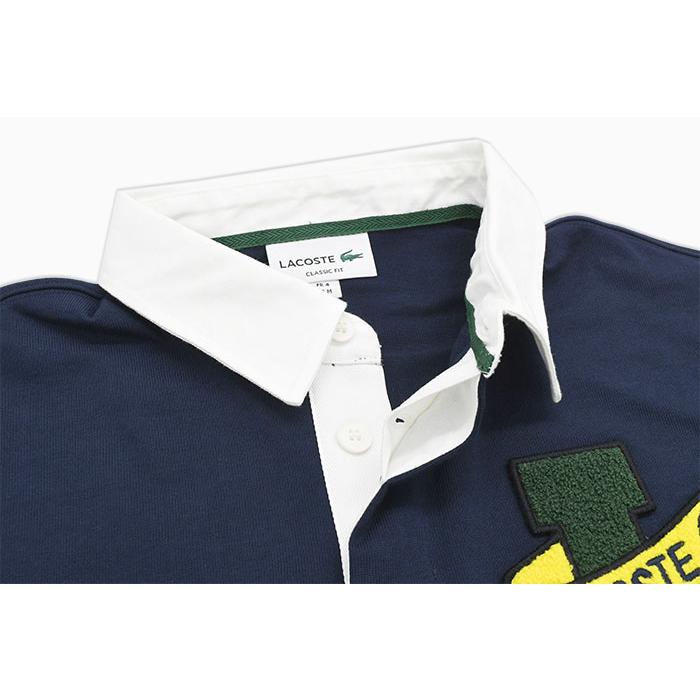 LACOSTE（ラコステ） ポロシャツ 長袖 メンズ PH2267 ラグビー (PH2267