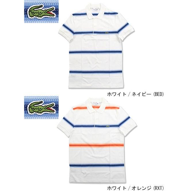 ラコステ ポロシャツ 半袖 LACOSTE メンズ PH5071L ( lacoste PH5071L S/S Polo Shirt MADE IN FRANCE フランス製 鹿の子 ポロ・シャツ )｜icefield｜08