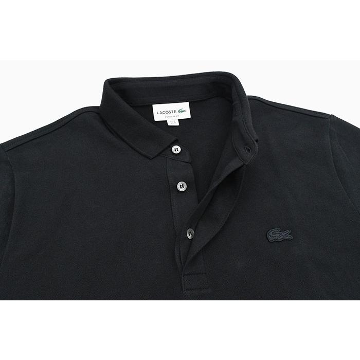 COMME des GARCONS LACOSTE 半袖ポロシャツ メンズ 黒 COMME des GARCONS SHIRT（コムデギャルソンシャツ） ×LACOSTE