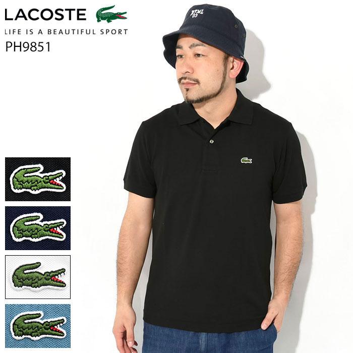 ラコステ　ポロシャツ LACOSTE ラコステ ヘビーウェイト 鹿の子地 ポロシャツ PF002J