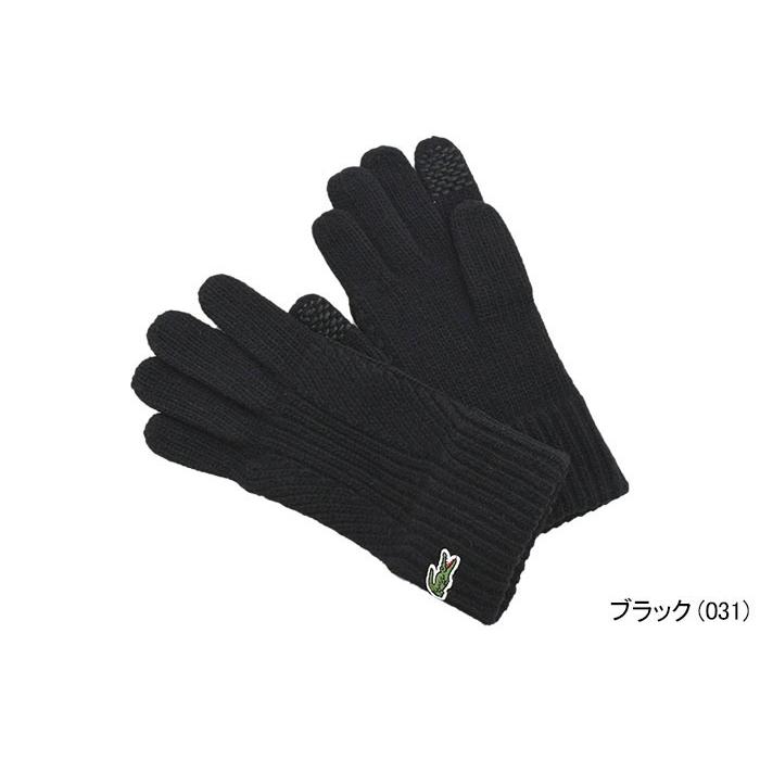 LACOSTE（ラコステ） 手袋 LACOSTE RV020J ジャカード グローブ