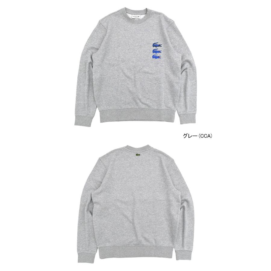 ラコステ　トレーナー 接触冷感 吸水速乾 COOL MAX クールマックス クロップド