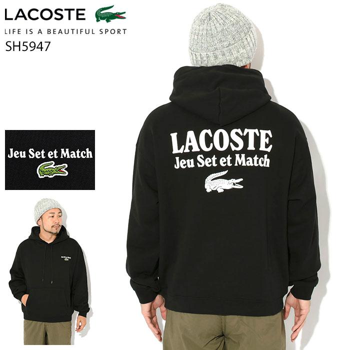 美品　LACOSTE SPORT GOLF メンズプルオーバーパーカー LACOSTE ラコステ パーカー プルオーバー メンズ SH5947