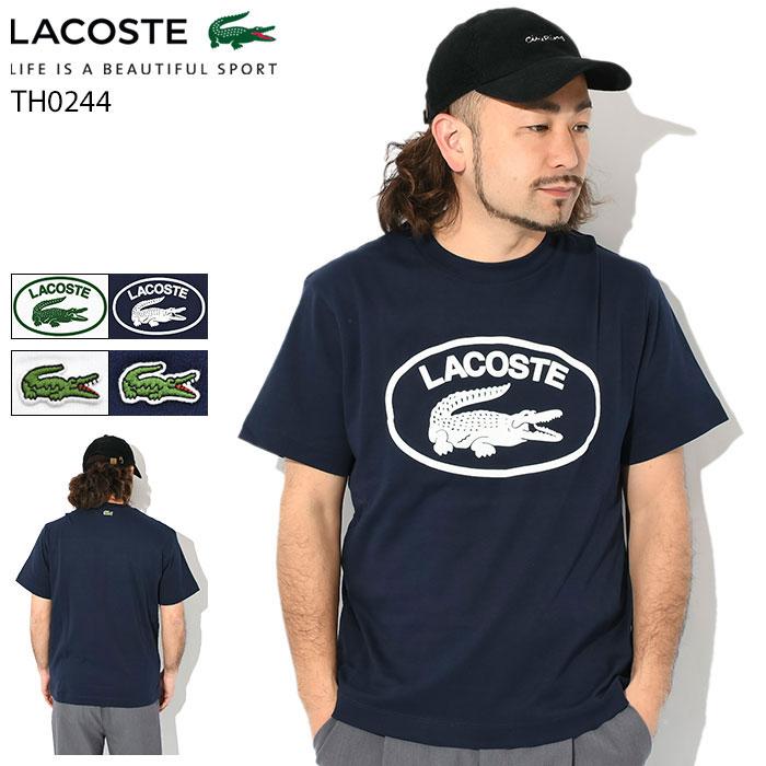 LACOSTE（ラコステ） Tシャツ 半袖 メンズ TH0244 ( lacoste TH0244 S