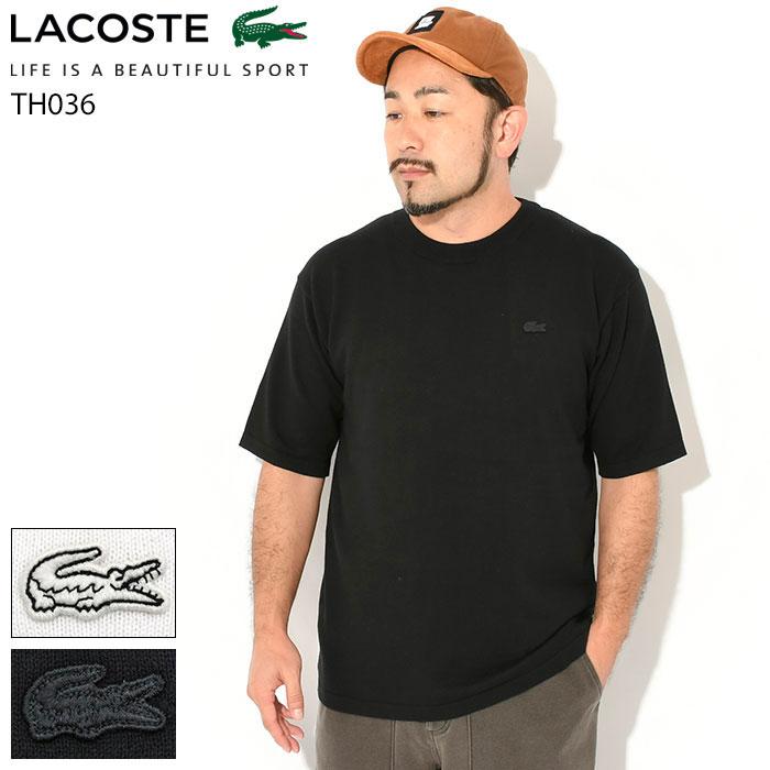 LACOSTE ラコステ カットソー 半袖 メンズ TH036J クルー ( S/S