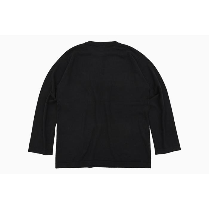 美品 LACOSTE 長袖カットソー ブラック LACOSTE（ラコステ） カットソー 長袖 メンズ TH037J ( TH037J L/S