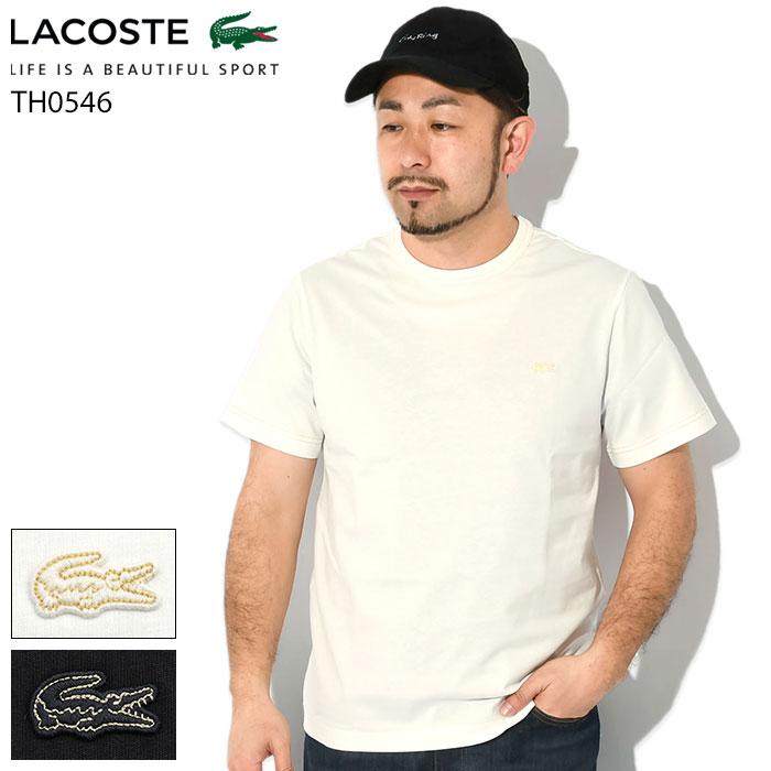 【新品未使用タグ付き】 LACOSTE ラコステ アウトドア　半袖ポロシャツ　L LACOSTE（ラコステ） Tシャツ 半袖 メンズ TH0546 ( TH0546 S/S Tee T