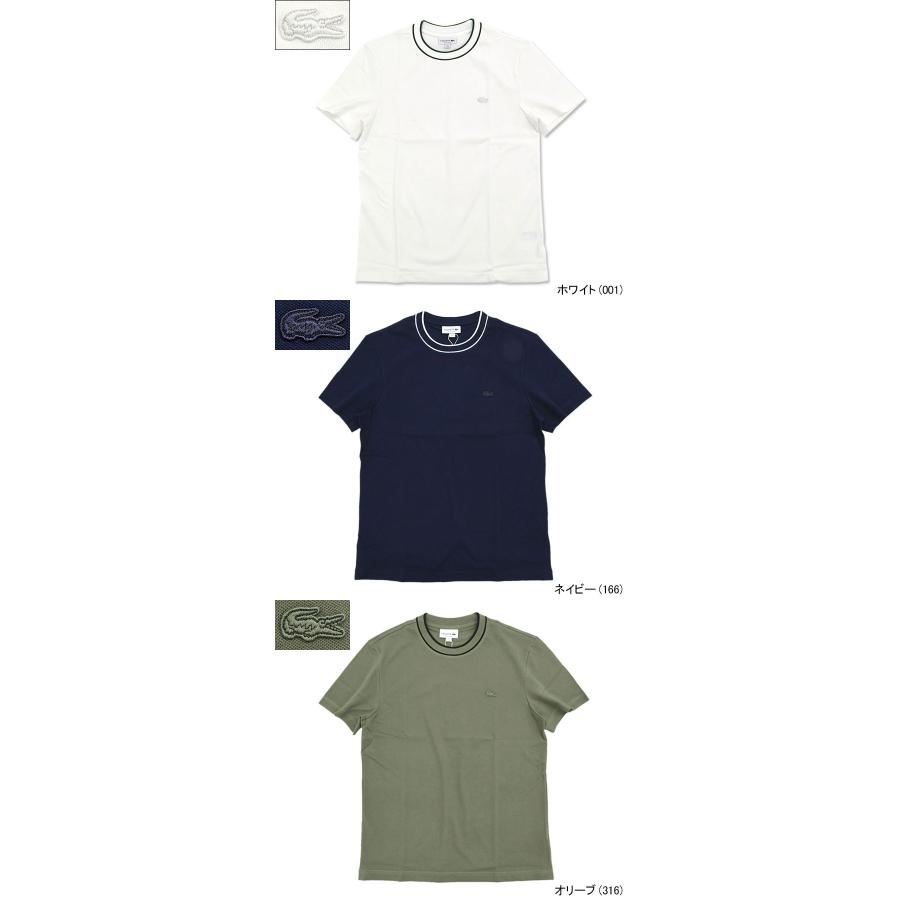 LACOSTE（ラコステ） Tシャツ 半袖 メンズ TH1004 ( TH1004 S/S Tee