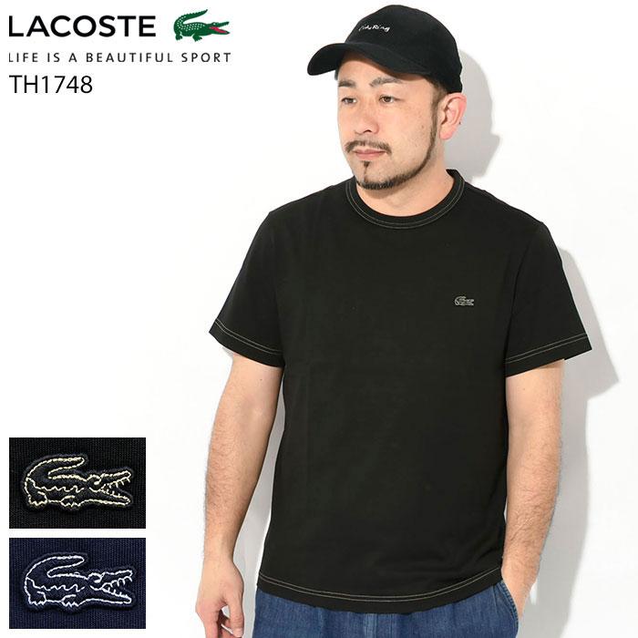 LACOSTE（ラコステ） Tシャツ 半袖 メンズ TH1748 ( TH1748 S/S Tee T