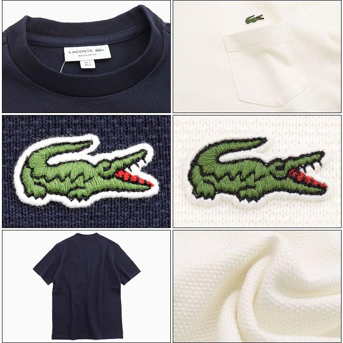 LACOSTE（ラコステ） カットソー 半袖 メンズ TH219EL ヘビー ピケ