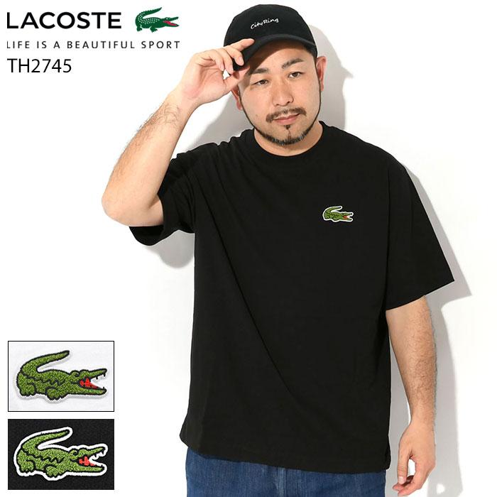 LACOSTE ラコステ Tシャツ 半袖 メンズ TH2745 ( S/S Tee ビッグ