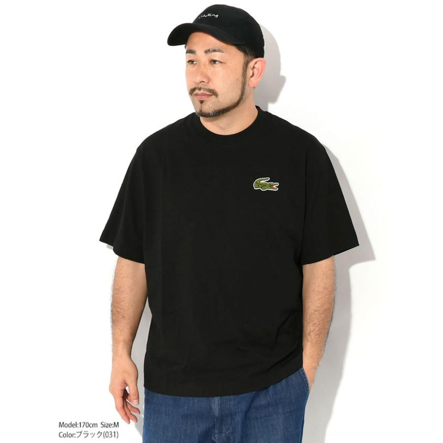 【即完売品】サイズ4 ラコステ モスラ Tシャツ LACOSTE ブラック LACOSTE（ラコステ） Tシャツ 半袖 メンズ TH2745 ( TH2745 S/S Tee