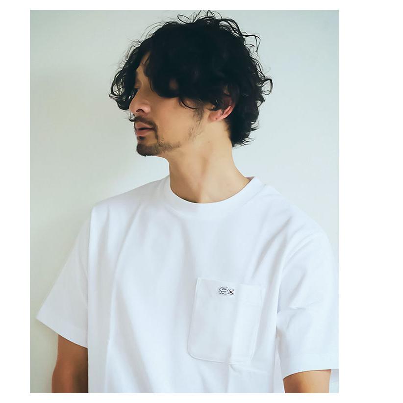 LACOSTE（ラコステ） Tシャツ 半袖 メンズ TH5581 ポケット ( TH5581