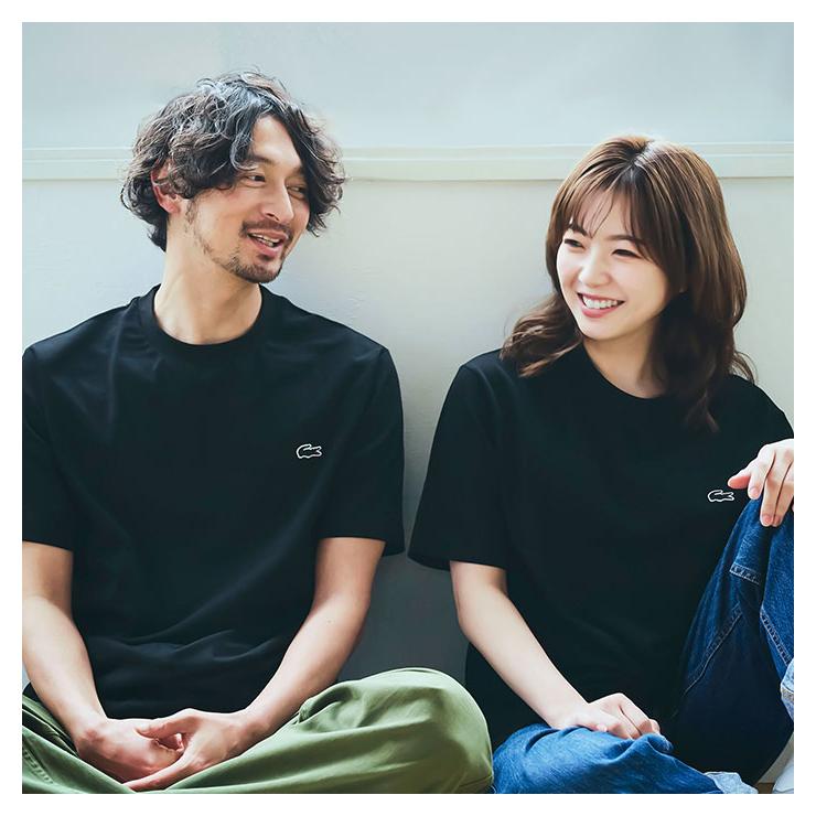 新品未使用タグ付き ラコステ スポーツ メンズ Tシャツ LACOSTE（ラコステ） シャツ 半袖 LACOSTE Tメンズ TH5582 クルー