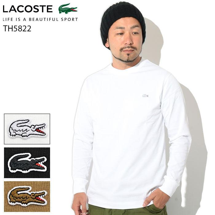 ラコステ ロンＴ Ｔシャツ 長袖 LACOSTE メンズ TH5822L ( TH5822L L/S Tee T-SHIRTS 長袖Tシャツ トップス  男性用 TH5822-99 ) : lst-th5822 : ice field - 通販 - Yahoo!ショッピング