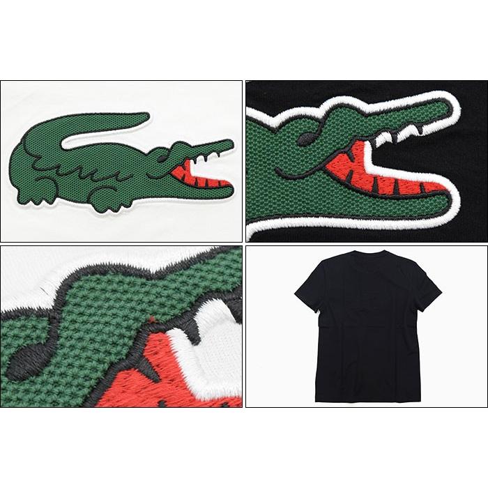 ラコステ カットソー 半袖 LACOSTE メンズ TH7085L クルー(lacoste TH7085L S/S Crew ワニロゴ 鹿の子 ピケ Tシャツ T-SHIRTS トップス)｜icefield｜03