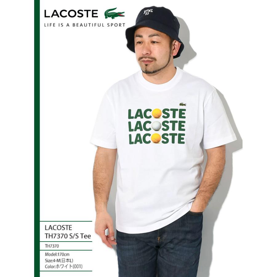 LACOSTE（ラコステ） Tシャツ 半袖 メンズ TH7370 ( TH7370 S/S Tee T