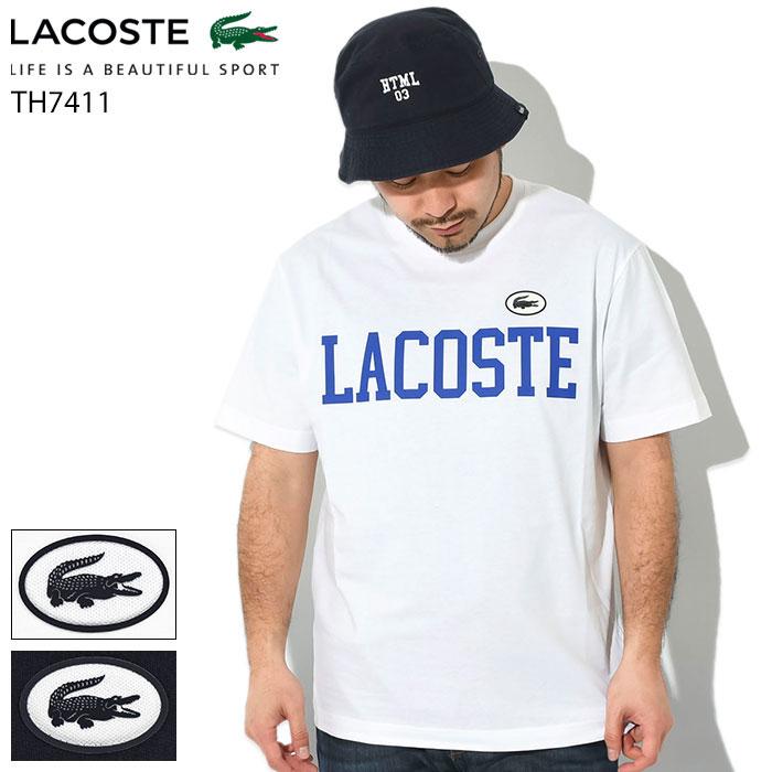 LACOSTE（ラコステ） Tシャツ 半袖 メンズ TH7411 ( TH7411 S/S Tee T 