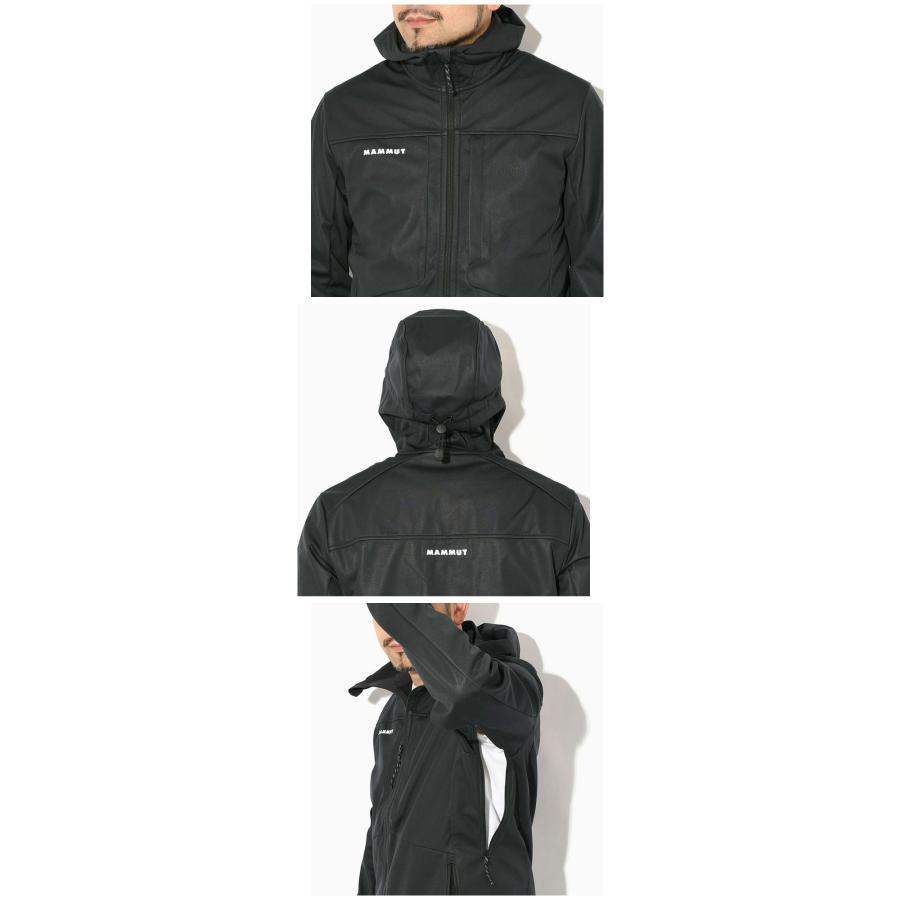 MAMMUT マムート アイガーエクストリーム ソフトシェルジャケット　黒　L マムート注目のソフトシェルジャケットは完売必須だ！2024年新作を