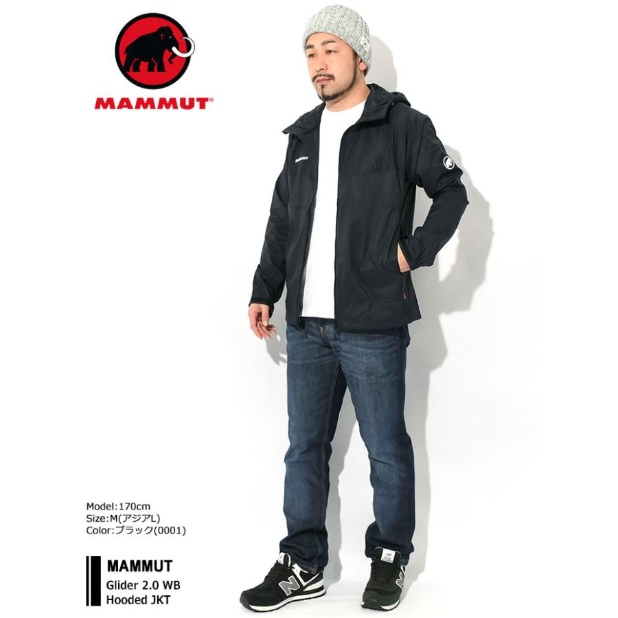 マムート ジャケット MAMMUT メンズ グライダー 2.0 WB フーデッド ( Glider 2.0 WB Hooded JKT ウインドブレーカー JACKET アウター アウトドア 1012-00630 )｜icefield｜03