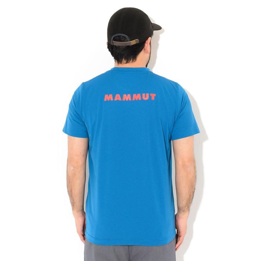 MAMMUT マムート Tシャツ 半袖 メンズ 21SS QD ロゴ プリント