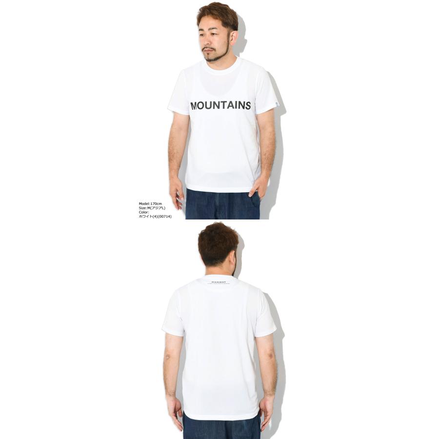 MAMMUT（マムート） Tシャツ 半袖 メンズ QD ロゴ プリント ( QD Logo