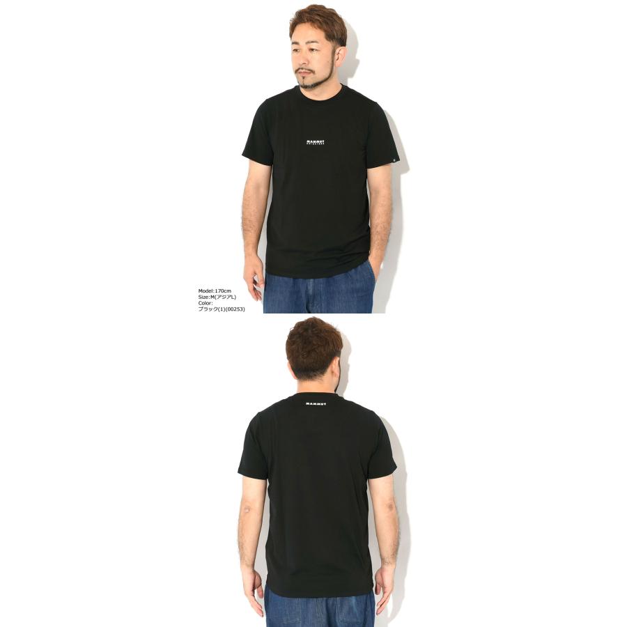 MAMMUT（マムート） Tシャツ 半袖 メンズ QD ロゴ プリント ( QD Logo