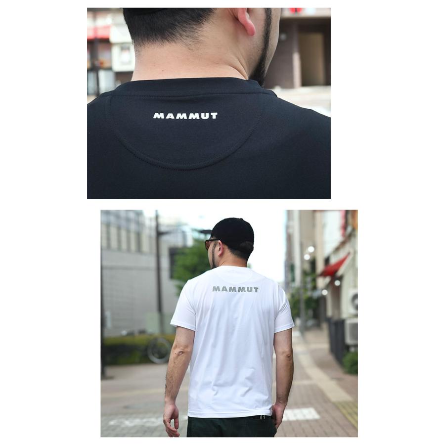 MAMMUT（マムート） Tシャツ 半袖 メンズ QD ロゴ プリント ( QD Logo