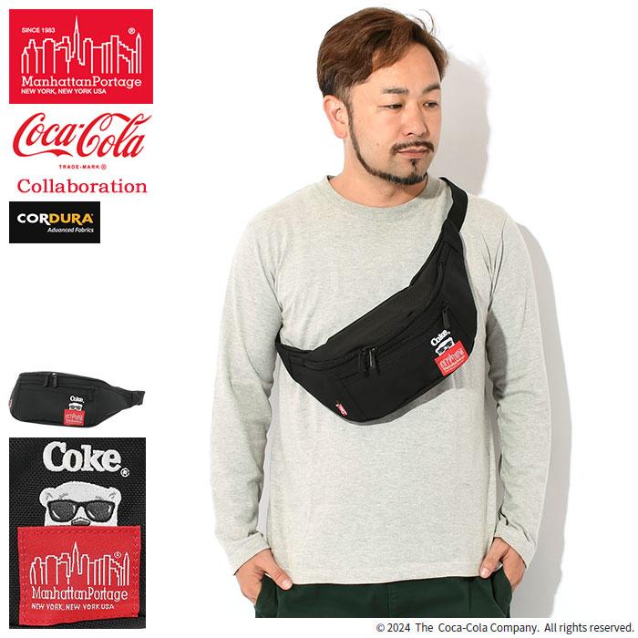 Coca-Cola Manhattan ウエストポーチ Manhattan Portage/マンハッタンポーテージ ウエストバッグ