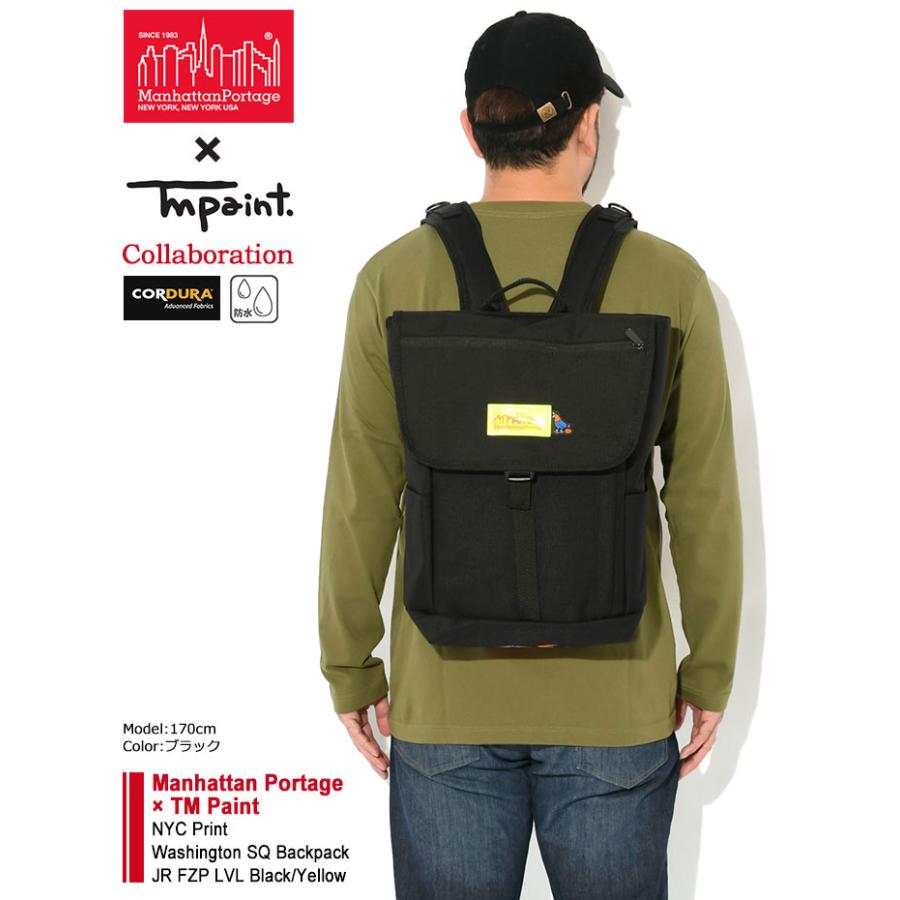 【美品】マンハッタンポーテージ　NYC プリント　バックパック　リュック Manhattan Portage 最大46% 9/11限定 マンハッタンポーテージ