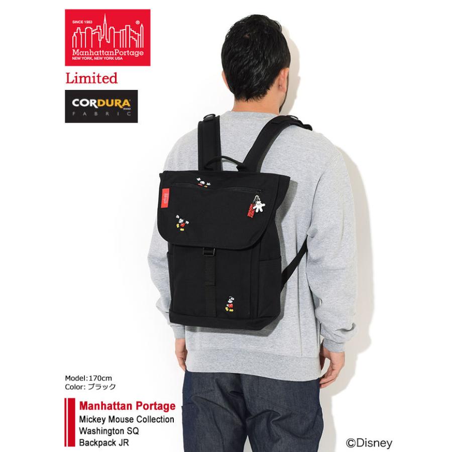 Manhattan Portage 限定 Disneyミッキー刺繍 リュック Manhattan