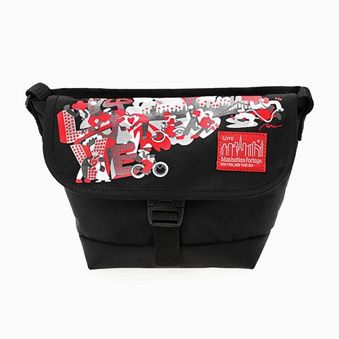 マンハッタンポーテージ メッセンジャーバッグ Manhattan Portage キャンバス アート プリント 2023 カジュアル エクストラ スモール 限定 ( MP1603ART23 )｜icefield｜06