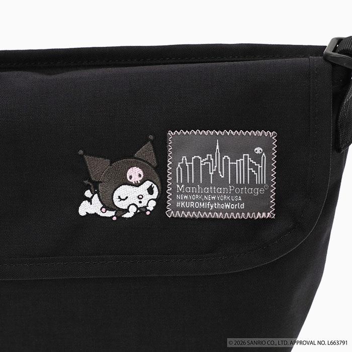 マンハッタンポーテージ クロミ Kuromi ナイロンメッセンジャーバッグ Manhattan Portage（マンハッタンポーテージ） メッセンジャーバッグ