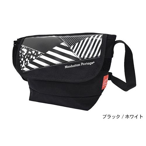 マンハッタンポーテージ  メッセンジャーバッグ Nylon Messenger Bag JR Back Pocket W/ Divider Magnet | Manhattan