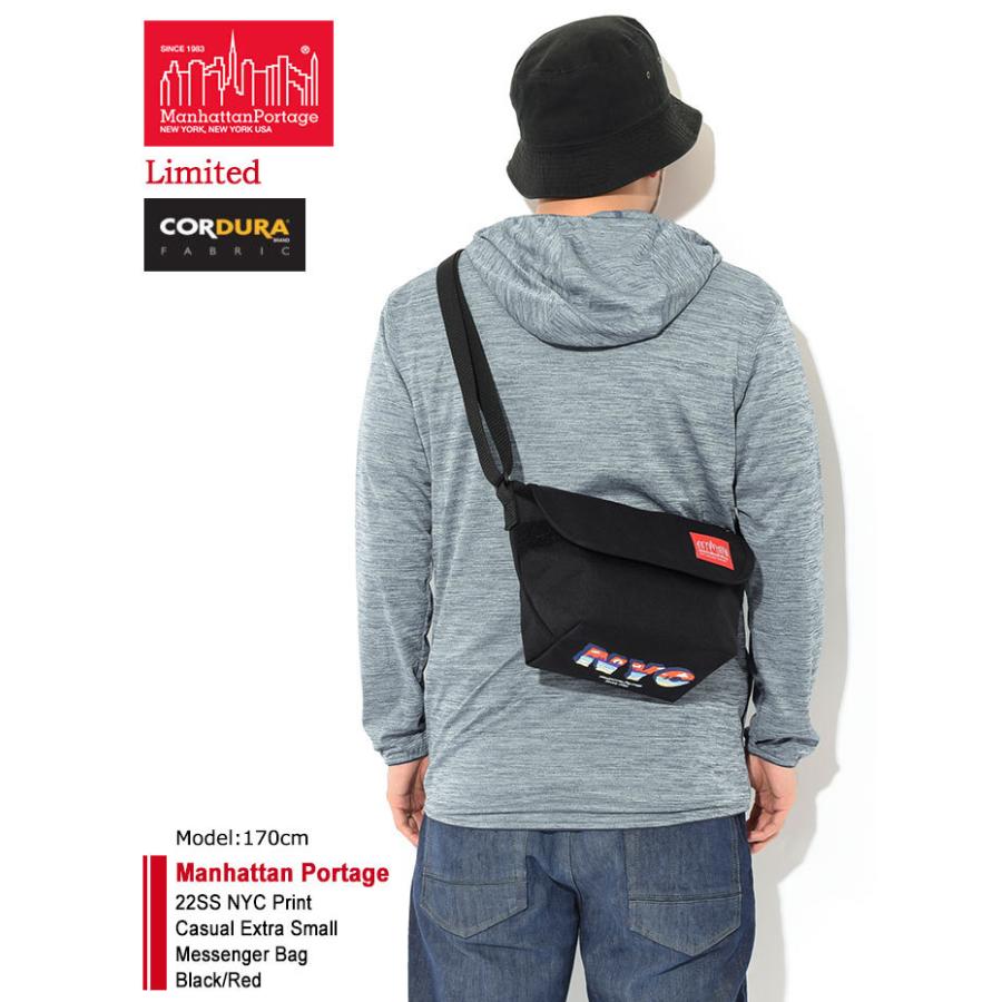 バッグ manhattan portageBLACK MESSENGER BAG (S) Manhattan Portage マンハッタンポーテージ メッセンジャー