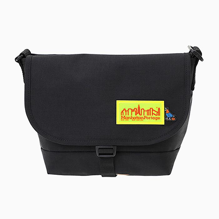マンハッタンポーテージ メッセンジャーバッグ Manhattan Portage TM ペイント NYC プリント ナイロン JR BP W/DIV LVL スモール ( MP1605JRBPDLVLTMP )_8