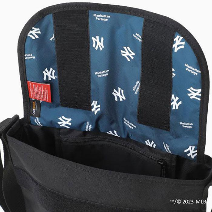 PANGEA メッセンジャーバッグ　メジャー　ヤンキース MLB MLB(メジャーリーグ) ヤンキース メッセンジャーバッグ (ブラック)