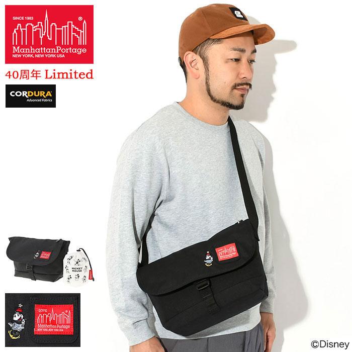 マンハッタンポーテージ メッセンジャーバッグ Manhattan Portage ミッキーマウス コレクション 2023 ミニー ナイロン JRS  フラップ(MP1605JRSFZPMIN23) : man-mp1605jrsfzpmin23 : ice field - 通販 - 