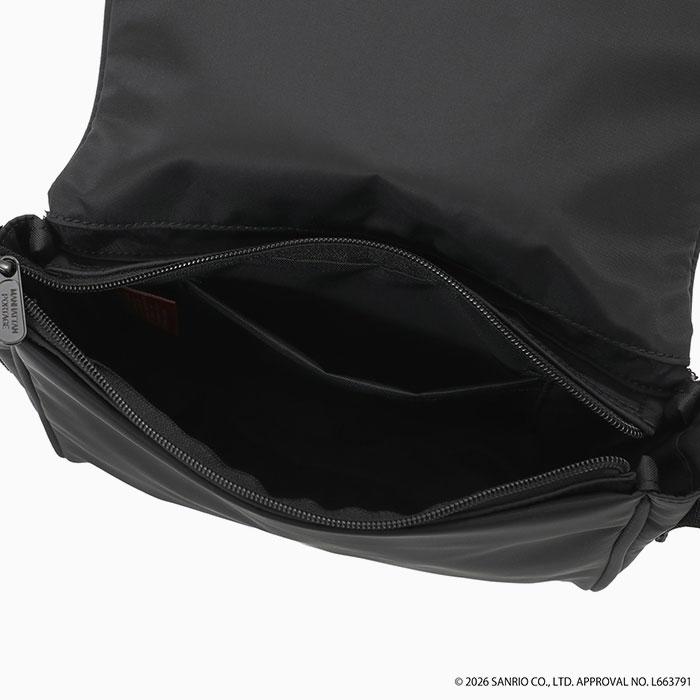 マンハッタンポーテージ ショルダーバッグ Manhattan Portage クロミ ホワイトホール コラボ ( KUROMI Whitehall Shoulder Bag MP2095MGNTKRM サンリオ )_11