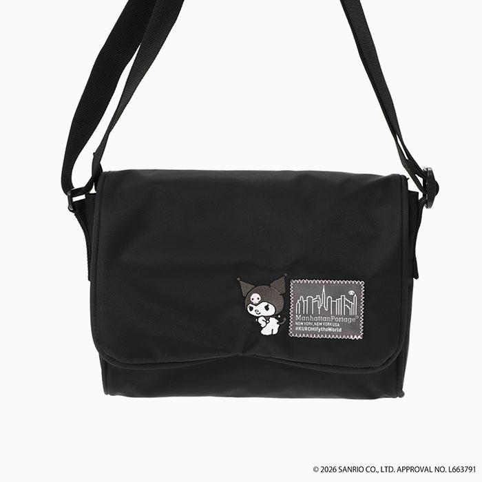 マンハッタンポーテージ ショルダーバッグ Manhattan Portage クロミ ホワイトホール コラボ ( KUROMI Whitehall Shoulder Bag MP2095MGNTKRM サンリオ )_5