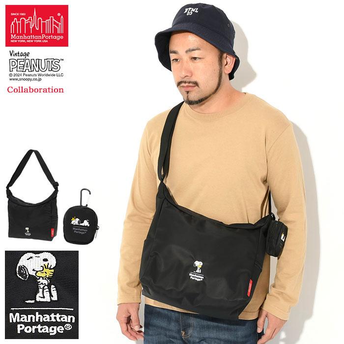 Manhattan Portage × PEANUTS コラボ ショルダーバッグ Manhattan Portage 日本正規品 マンハッタンポーテージ