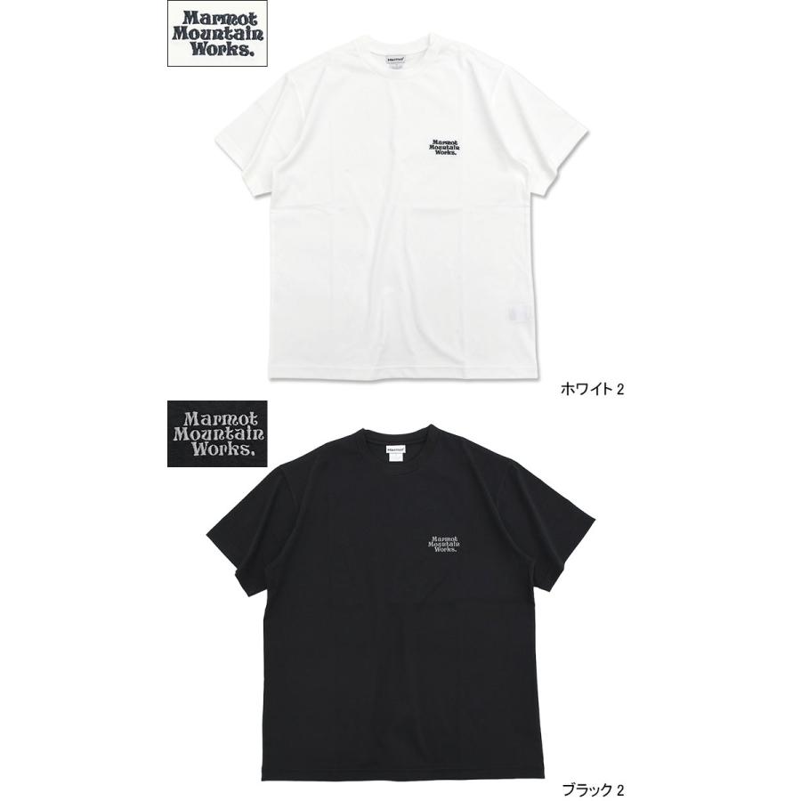 Marmot（マーモット） Tシャツ 半袖 メンズ MMW エンブロイダリー