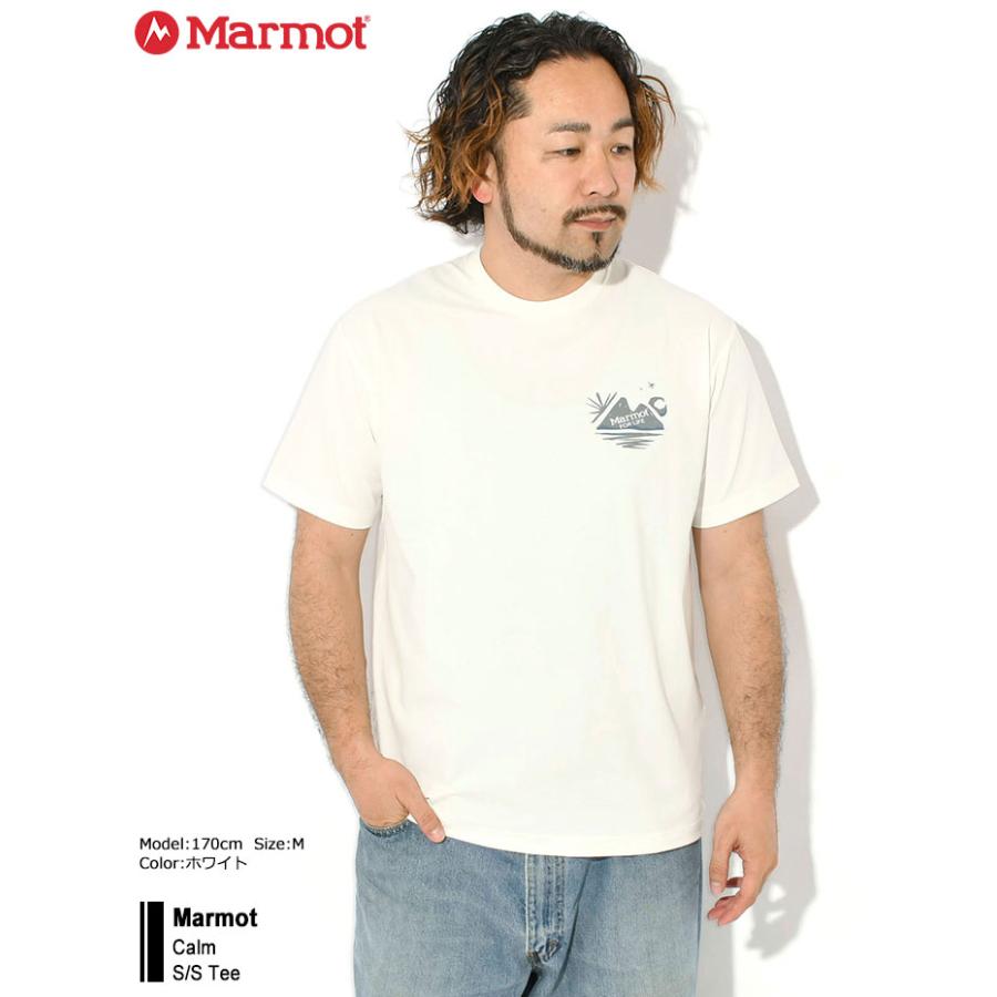 Marmot（マーモット） Tシャツ 半袖 メンズ カーム ( Calm S/S Tee
