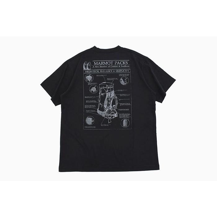Marmot（マーモット） Tシャツ 半袖 メンズ アーカイブ パックス