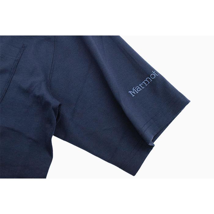 Marmot マーモット カットソー 半袖 メンズ ポケット ラグラン