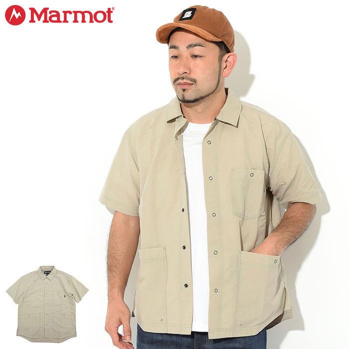 Marmot（マーモット） シャツ 半袖 メンズ ST オープンカラー ( ST